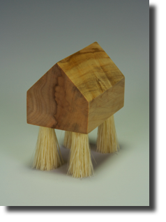 A House Divided
Maple, Tampico fiber
4 X 2.5 X 4 Inches
2022
